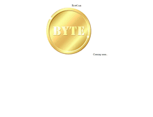 Tablet Screenshot of bytecoin.net